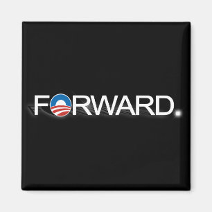 Vorwärts für Obama 2012 Magnet