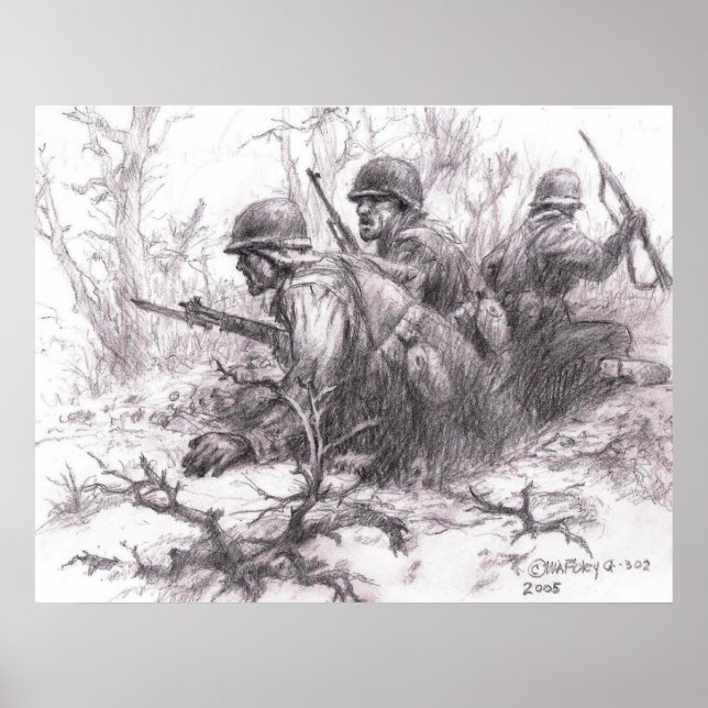 Vorwärts gehen poster (Vorne)