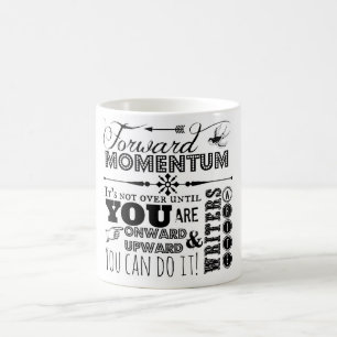 Vorwärtsimpuls-Tasse für Verfasser Tasse