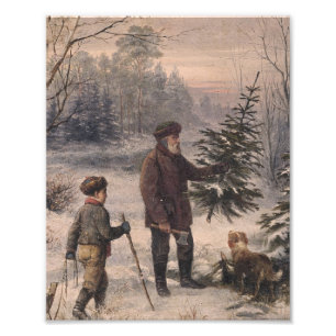 Vorweihnacht F Kruger Weihnachten Fotodruck