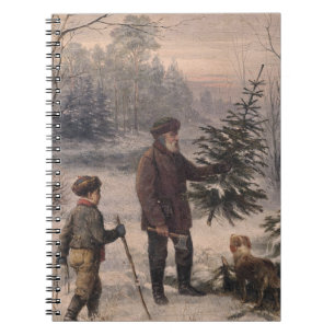 Vorweihnacht F Kruger Weihnachten Notizblock