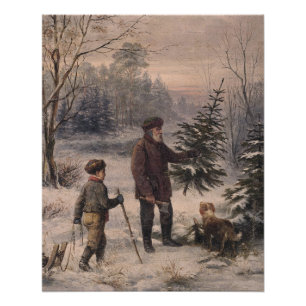 Vorweihnacht   F Kruger  Weihnachten Poster