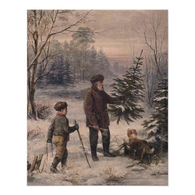 Vorweihnacht | F Kruger| Weihnachten Poster (Vorderseite)