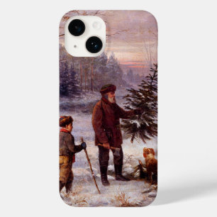 Vorweihnacht Franz Krüger Weihnachtsbaumschnee Case-Mate iPhone 14 Hülle
