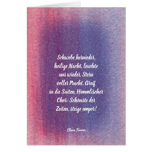 Vorweihnadlich (Vorne)