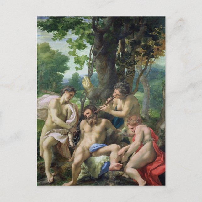 Vorwurf der Gewürze, 1529-30 Postkarte (Vorderseite)