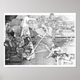 Vorwurf der Rache und der göttlichen Gerechtigkeit Poster