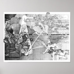 Vorwurf der Rache und der göttlichen Gerechtigkeit Poster