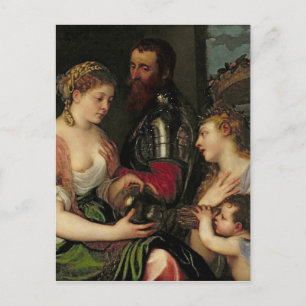 Vorwurf des Verheirateten Lebens Postkarte