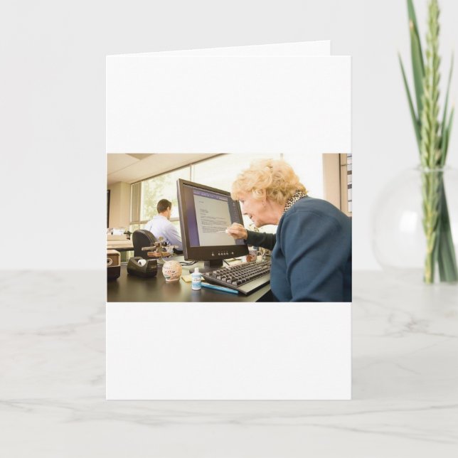 Vorzeitige Pensionierung Karte (Vorderseite)