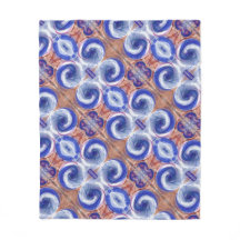 Vorzügliche blaue Rollen-Wellenentwurf