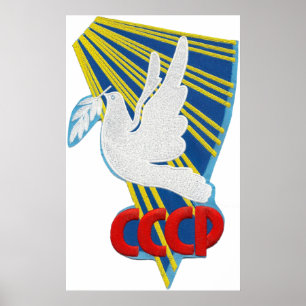 Vostok 6 - 1. Manned Spaceflight Patch Poster