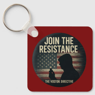 Vostok JOIN THE RESISTANCE keychain Schlüsselanhänger
