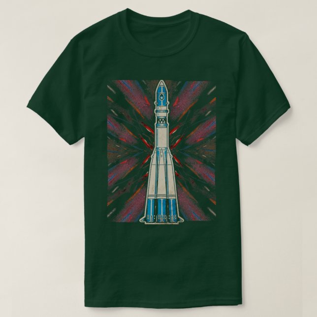 Vostok Rocket T-Shirt (Design vorne)