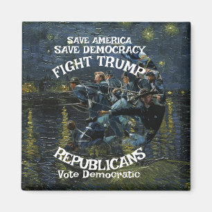 Vot Politisch Patriotisch Trump Republikanische Pa Magnet