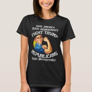 Vot Politisch Patriotisch Trump Republikanische Pa T-Shirt