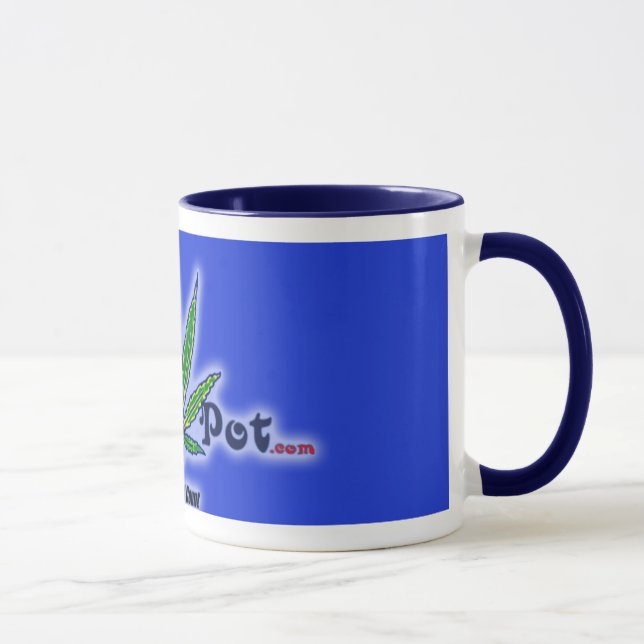 Vote4Pot Kaffee-Tasse Tasse (Rechts)