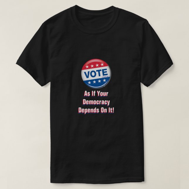  Vote! - A MisterP Shirt (Design vorne)