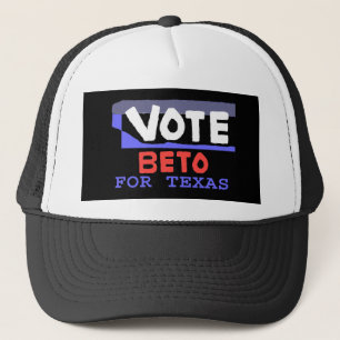 Vote Beto für Texas Trucker Hat Truckerkappe