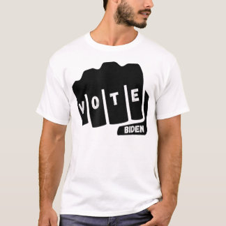 Vote Biden Fist Anti-Trump-T-Shirt T-Shirt