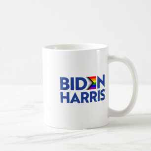 Vote Biden Harris Lgbt Lgbtq Progress Prilag Flag Kaffeetasse