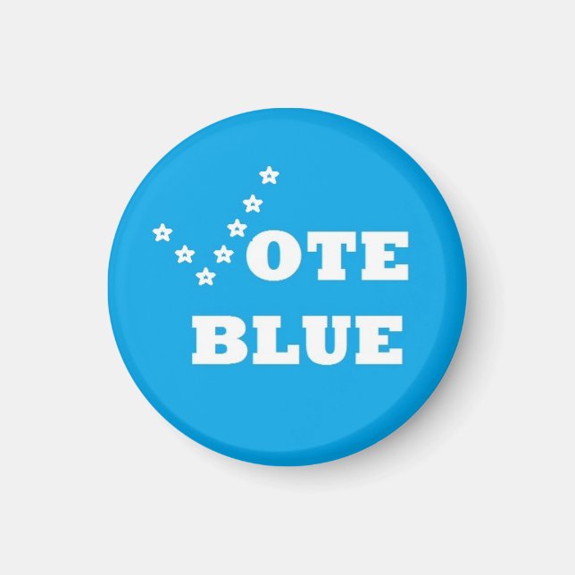 Vote Blue - Magnet (Vorne)