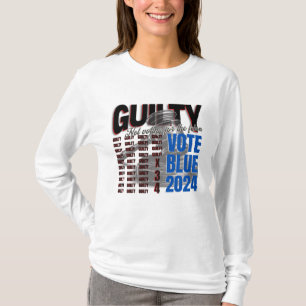 Vote Blue Not for Felon T-Shirt