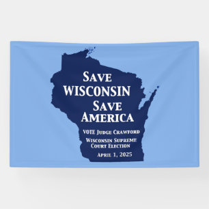 Vote Crawford für den Obersten Gerichtshof von Wis Banner