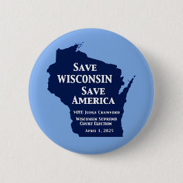 Vote Crawford für den Obersten Gerichtshof von Wis Button