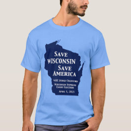 Vote Crawford für den Obersten Gerichtshof von Wis T-Shirt