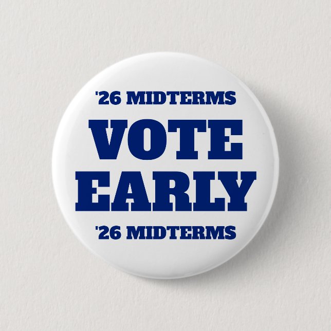 Vote Early Button (Vorderseite)