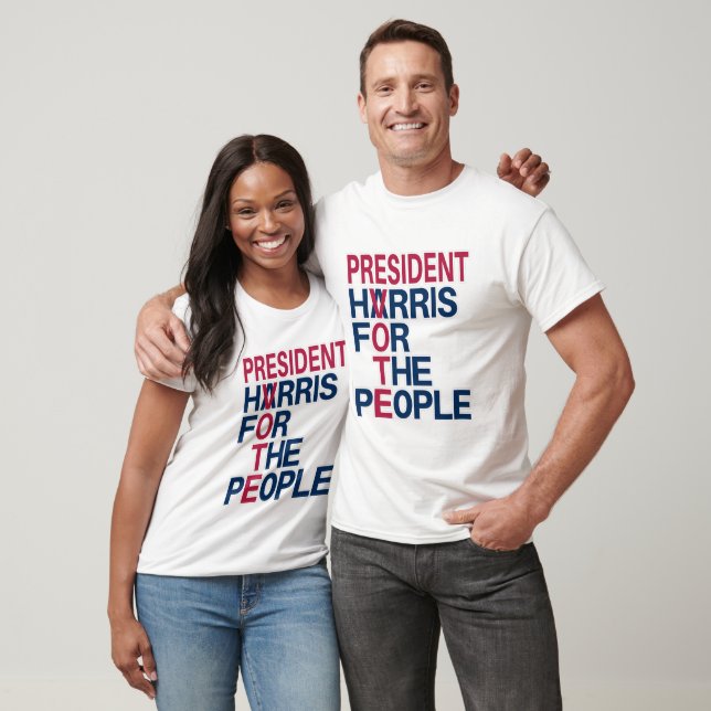 Vote Harris | Präsident für das Volk T-Shirt (Unisex)