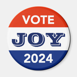 Vote Joy 2024 Harris Walz Magnet
