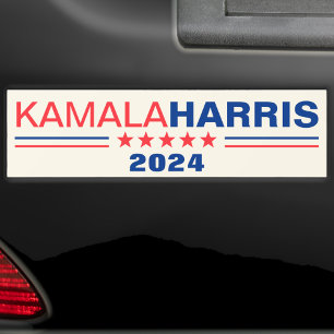 Vote Kamala Harris 2024 Autoaufkleber der Kampagne