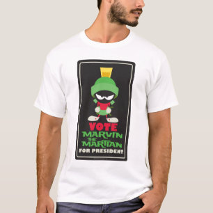 Vote MARVIN THE MARTIAN™ Präsident T-Shirt