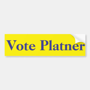 Vote Platner, Graham Platner gegen Susan Collins Autoaufkleber