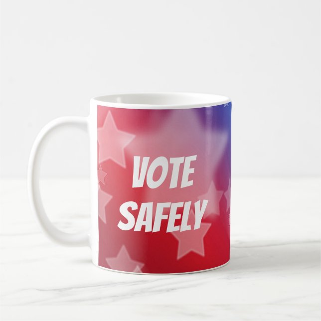 Vote Safely Kaffeetasse (Links)
