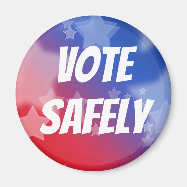 Vote Safely Magnet (Vorne)