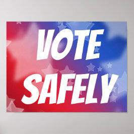 Vote Safely Poster