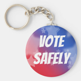 Vote Safely Schlüsselanhänger
