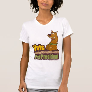 Vote Scooby Dooby Doo for President T-Shirt