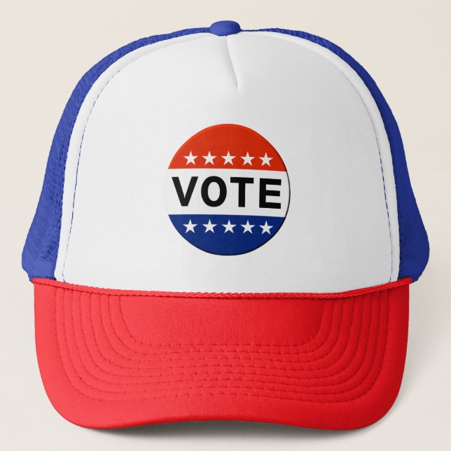 Vote Trucker Hat Truckerkappe (Vorderseite)