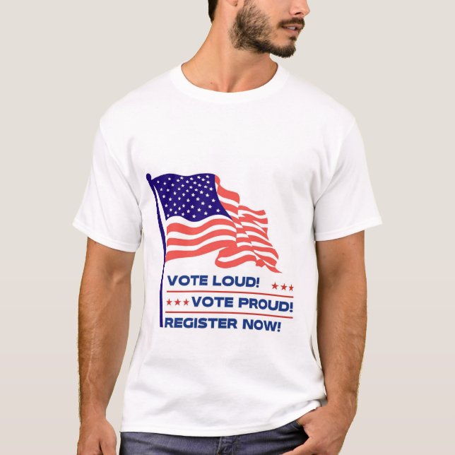 Vote usa T-Shirt (Vorderseite)