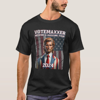 Votemaxxer Mewing and Mogging Tour 20 T-Shirt