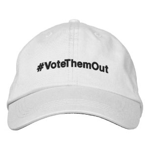 #VoteThemOut politischer Protest Bestickte Baseballkappe