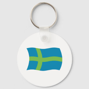 Votischer Volksflaggenanhänger Schlüsselanhänger