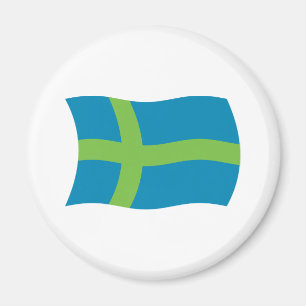 Votisches Volksflaggenmagnet Magnet