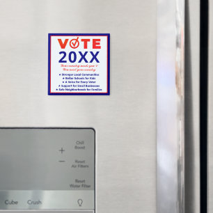Votum 2026 Patriotische parteiübergreifende politi Magnet
