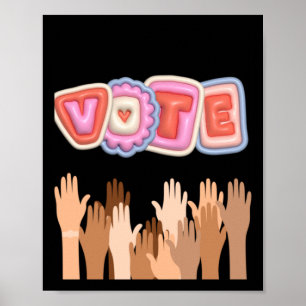 Votum-Aufkleber Poster