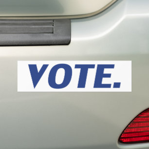 Votum blau weiß - Autoaufkleber